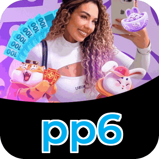 Passo a passo visual mostrando processo de download e instalação do aplicativo pp6